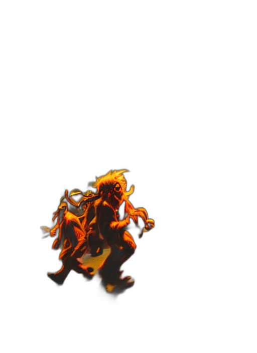 creature, dragon, animal, staff transparent PNG cut-out