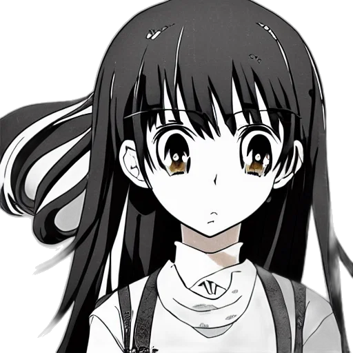 face, hair, anime, cartoon transparent PNG cut-out