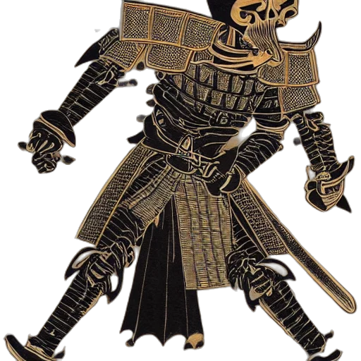 mask, sword, robot, dragon transparent PNG cut-out