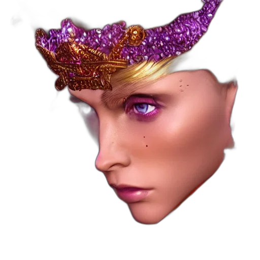 crown, mask, hat, face transparent PNG cut-out