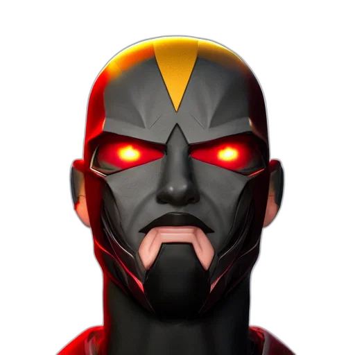mask, face, robot, 3d render transparent PNG cut-out