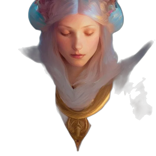 crown, face, jewelry, staff transparent PNG cut-out