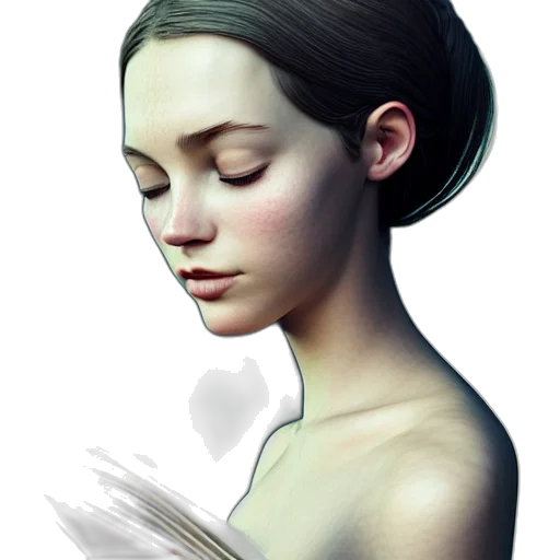 face, mask, crown, dress, photorealistic, fantasy art, concept art, oil painting transparent PNG cut-out