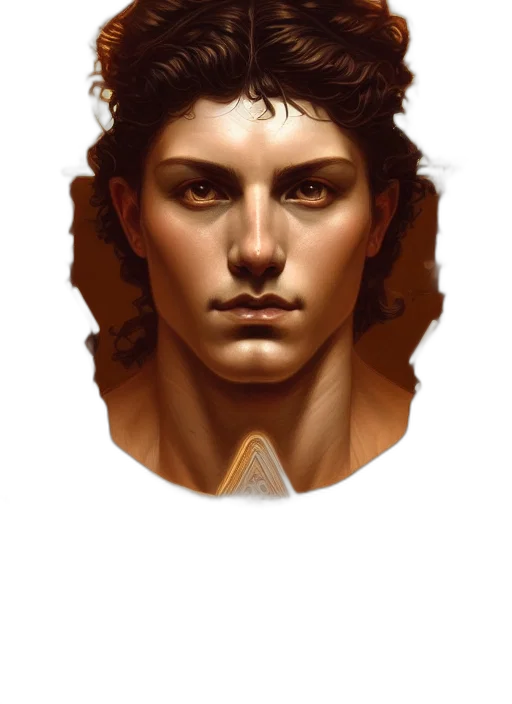 face, dragon, fantasy art, photorealistic transparent PNG cut-out