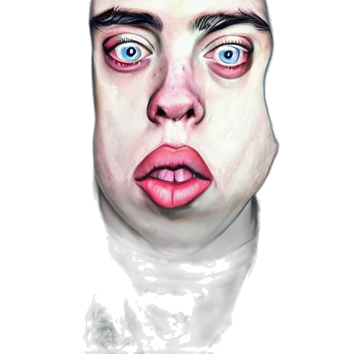 face, mask, creature, animal transparent PNG cut-out