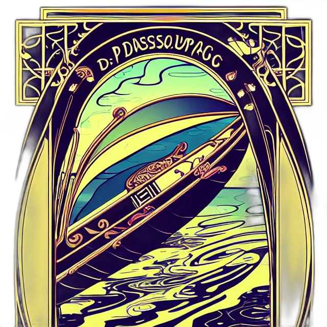 epic, professional, digital, art, nouveau, deco, stunning, gorgeous transparent PNG cut-out