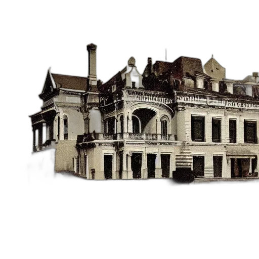 building, crown, staff, furniture, 3d render, photorealistic, concept art, watercolor transparent PNG cut-out