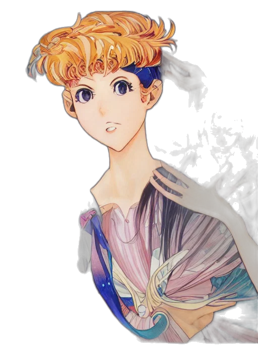 staff, dress, jacket, crown transparent PNG cut-out