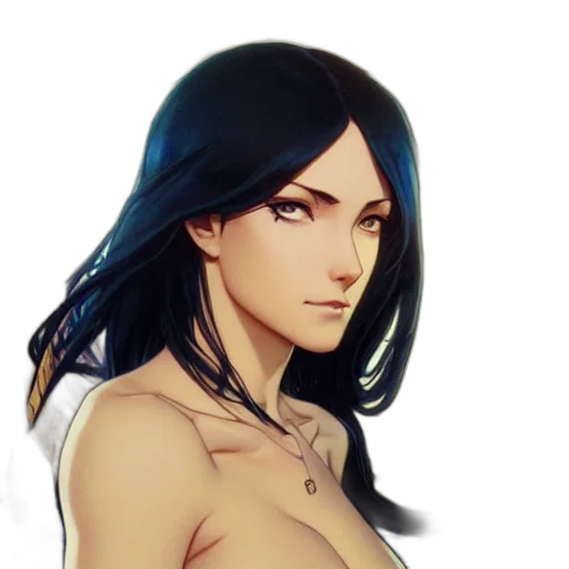 face, staff, jewelry, fantasy art transparent PNG cut-out
