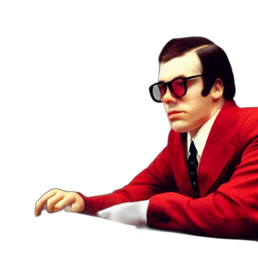 jacket, robot, face, staff transparent PNG cut-out
