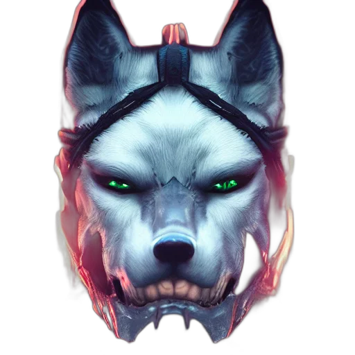 mask, face, animal, concept art transparent PNG cut-out