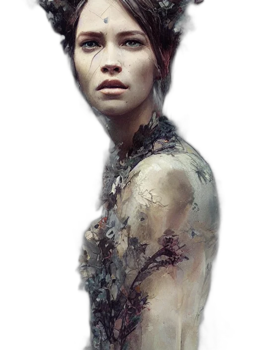 face, dress, creature, robot transparent PNG cut-out