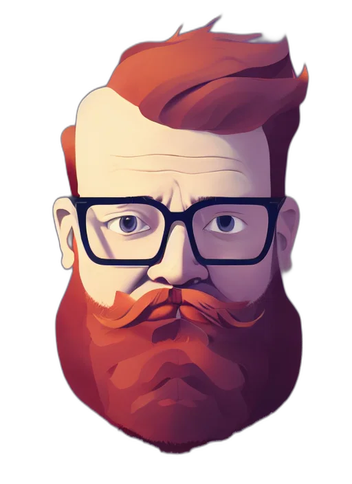 face, staff, creature, mask, cartoon, concept art, fantasy art, 3d render transparent PNG cut-out