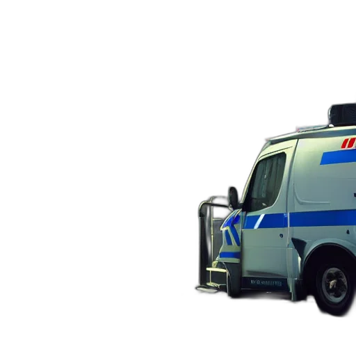 staff, car, weapon, 3d render transparent PNG cut-out