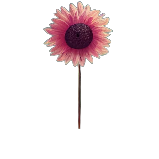 flower, staff, umbrella, jewelry, 3d render, photorealistic, pastel, giant transparent PNG cut-out