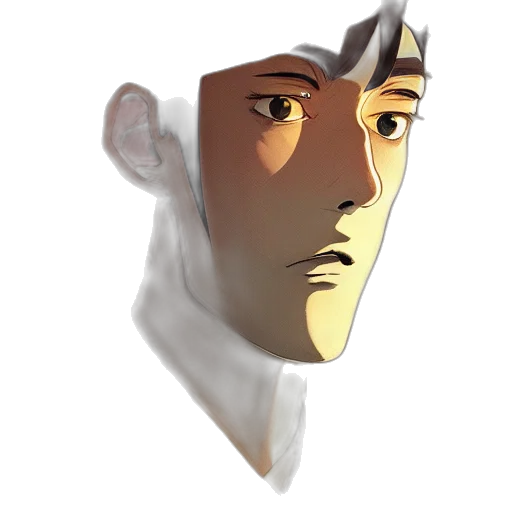 face, mask, crown, robot transparent PNG cut-out