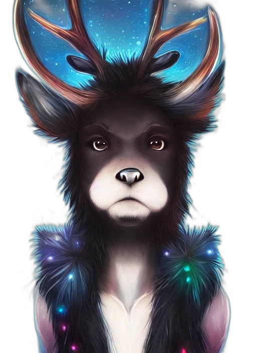animal, creature, staff, fantasy art transparent PNG cut-out