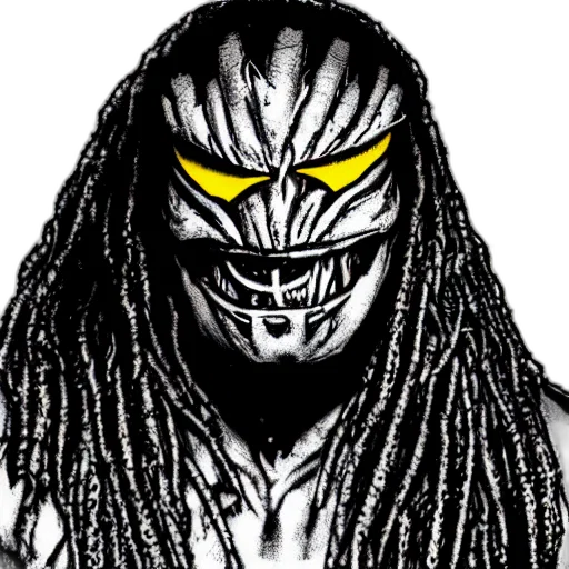 mask, face, creature, animal, comic book art, concept art, cartoon, fantasy art transparent PNG cut-out