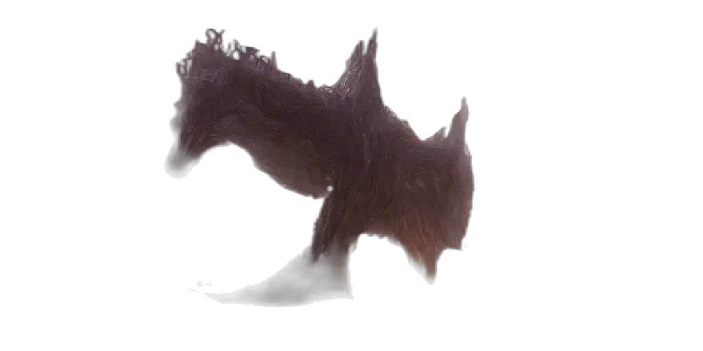 hair, creature, dragon, animal transparent PNG cut-out