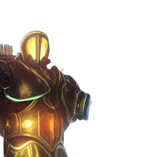 robot, weapon, sword, staff transparent PNG cut-out