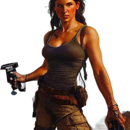 weapon, concept art, comic book art, photorealistic transparent PNG cut-out