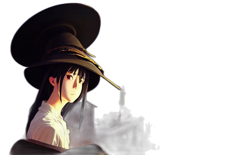 hat, crown, sword, staff transparent PNG cut-out
