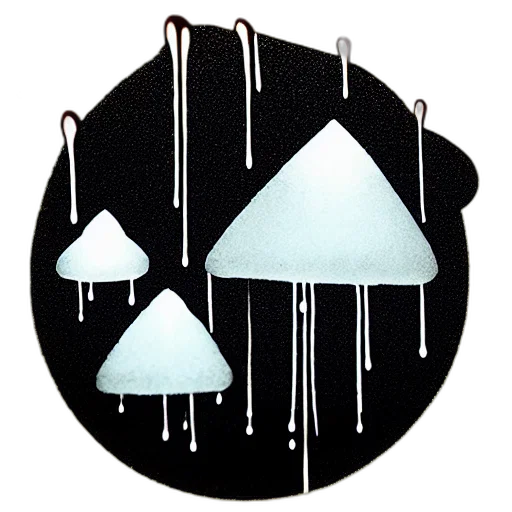 umbrella, jewelry, hat, 3d render transparent PNG cut-out