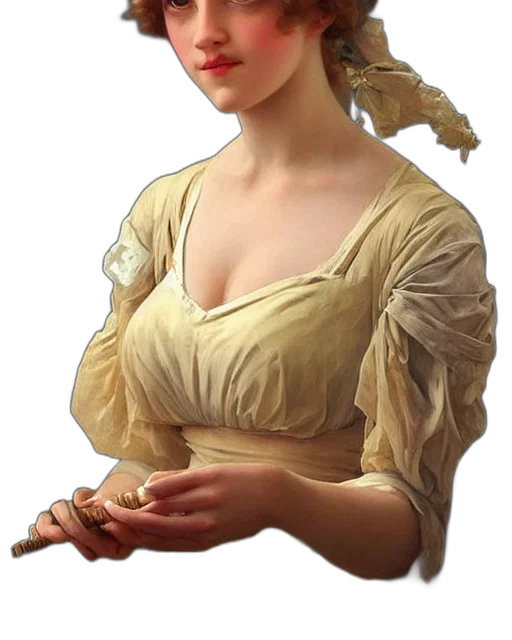 dress, jewelry, face, staff, oil painting, photorealistic, fantasy art, concept art transparent PNG cut-out