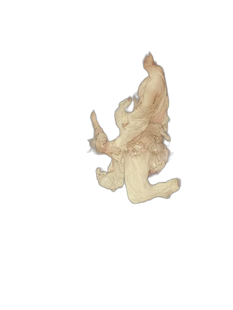 dragon, creature, hair, crown transparent PNG cut-out
