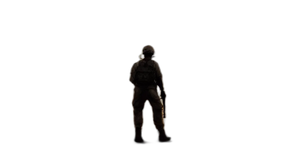 weapon, staff, robot, jacket transparent PNG cut-out