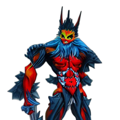 robot, creature, concept art, 3d render transparent PNG cut-out