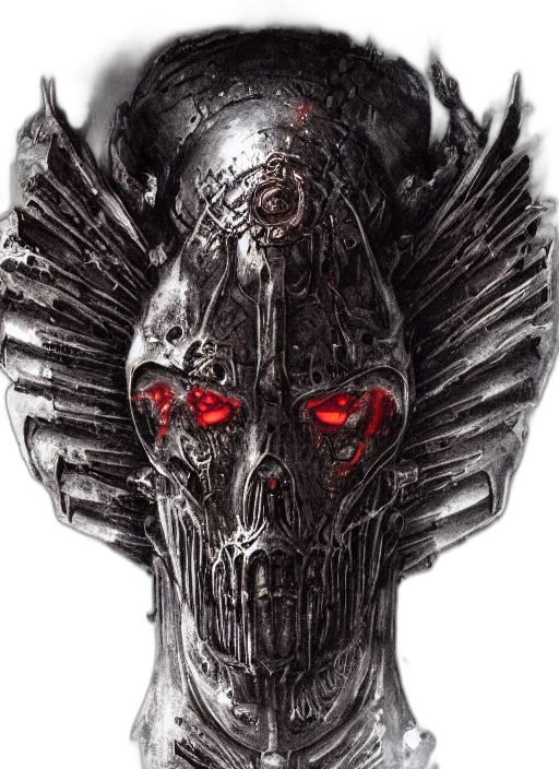 face, mask, robot, concept art transparent PNG cut-out