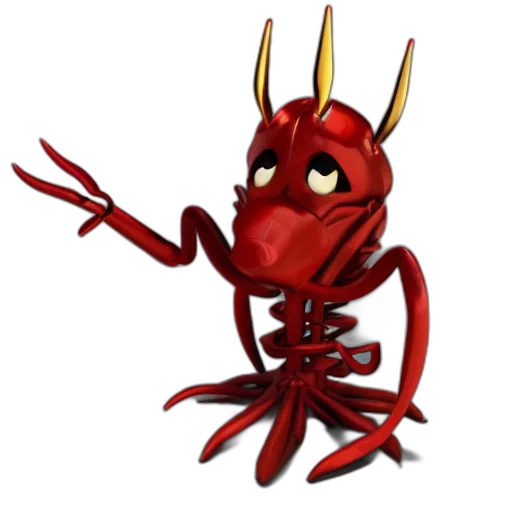 creature, dragon, animal, staff transparent PNG cut-out
