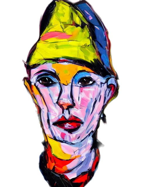 face, hat, mask, staff, watercolor, oil painting, cartoon, concept art transparent PNG cut-out