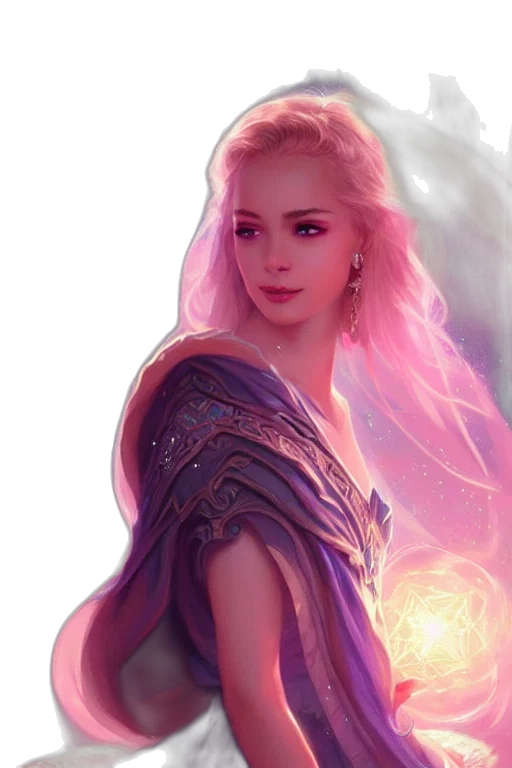 dragon, dress, face, fantasy art transparent PNG cut-out