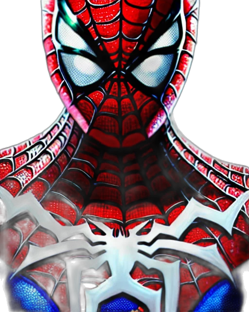 mask, comic book art, concept art, 3d render transparent PNG cut-out