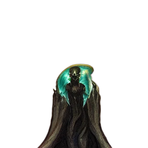 crown, mask, staff, hair transparent PNG cut-out