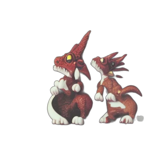 dragon, creature, staff, animal transparent PNG cut-out