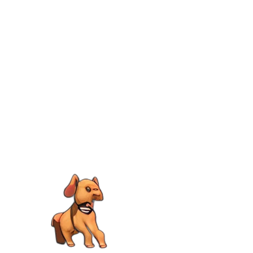 animal, creature, staff, dragon transparent PNG cut-out