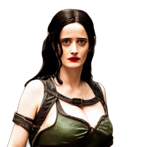 dress, fantasy art, concept art, comic book art transparent PNG cut-out