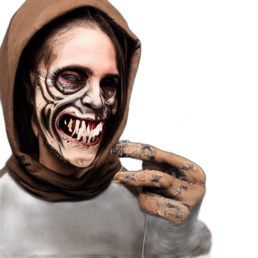 mask, face, creature, concept art transparent PNG cut-out