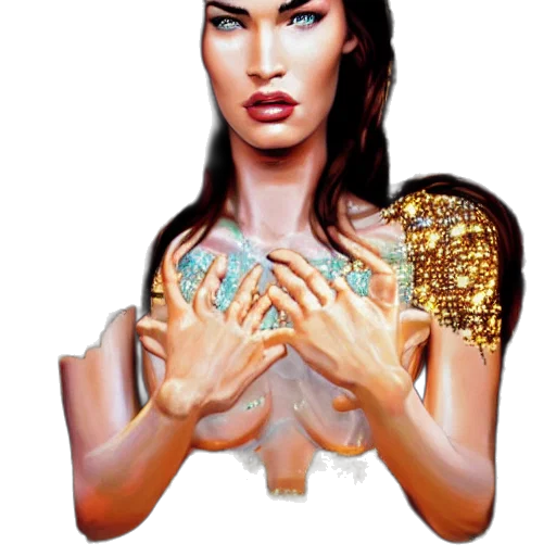 jewelry, face, dress, crown, photorealistic, fantasy art, concept art, pixel art transparent PNG cut-out