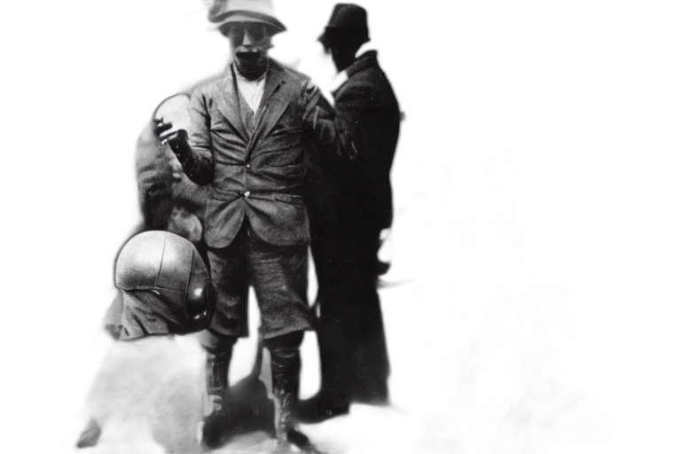 snow, time, traveler, dressed transparent PNG cut-out
