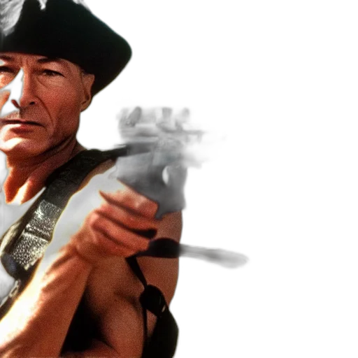 weapon, photorealistic, concept art, film, still, patrick, stewart, movie transparent PNG cut-out