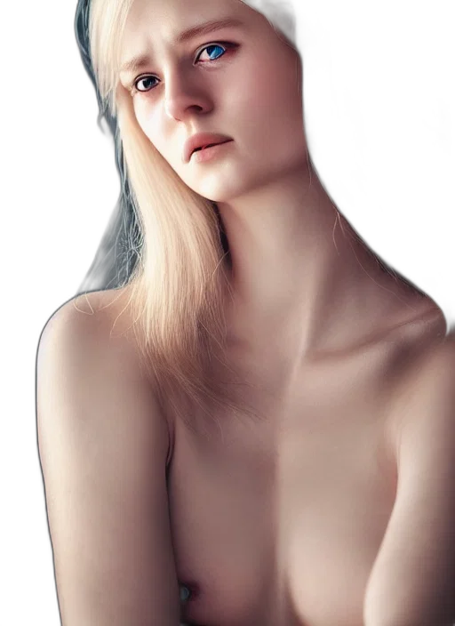face, hair, dress, jewelry transparent PNG cut-out