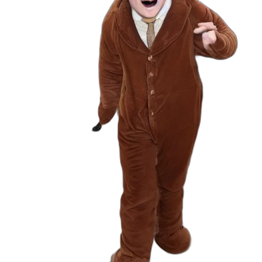creature, animal, staff, jacket transparent PNG cut-out