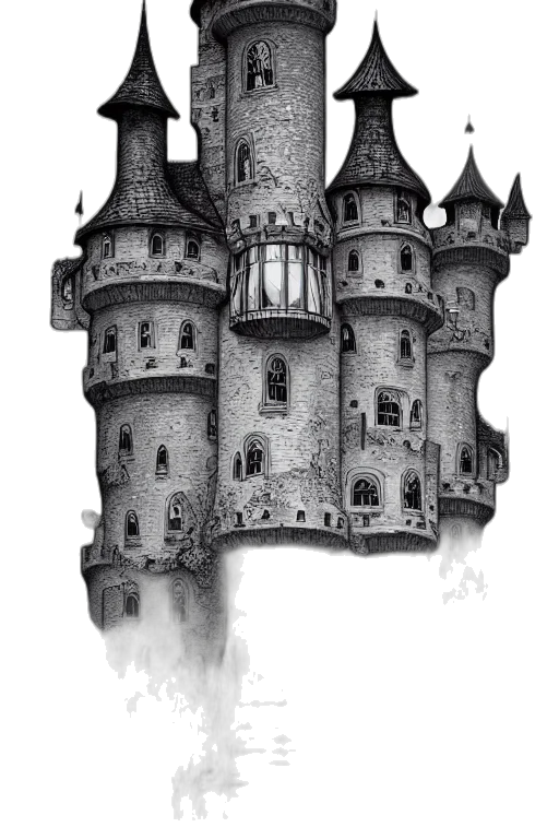 building, crown, fantasy art, concept art transparent PNG cut-out