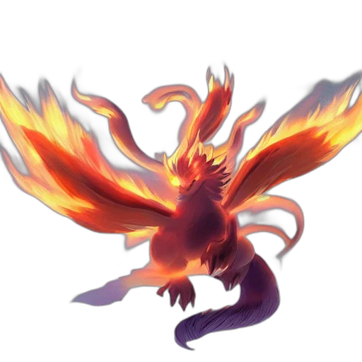 dragon, staff, creature, animal, concept art, pixel art, fantasy art, 3d render transparent PNG cut-out