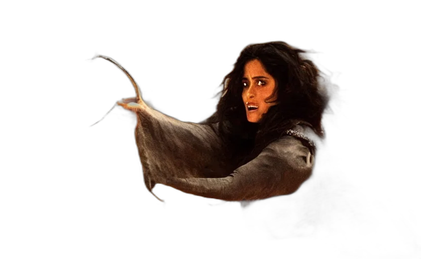 staff, hair, dragon, sword transparent PNG cut-out