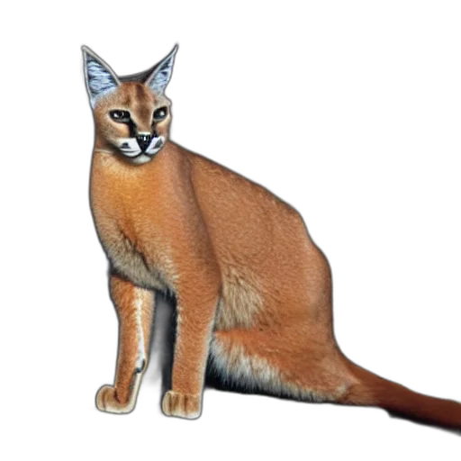 animal, staff, creature, photorealistic transparent PNG cut-out